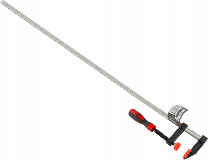 ŚCISK STOLARSKI DREWNA ZACISK UCHWYT 1500x120mm TYP F WARSZTATOWY STALOWY