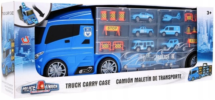 DUŻY TRANSPORTER DLA RESORAKÓW AUTKA POLICYJNE TIR Wyrzutnia Ciężarówka