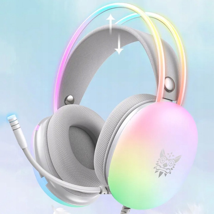 ONIKUMA X25 SŁUCHAWKI GAMINGOWE NAUSZNE PRZEWODOWE Z MIKROFONEM DO PC RGB