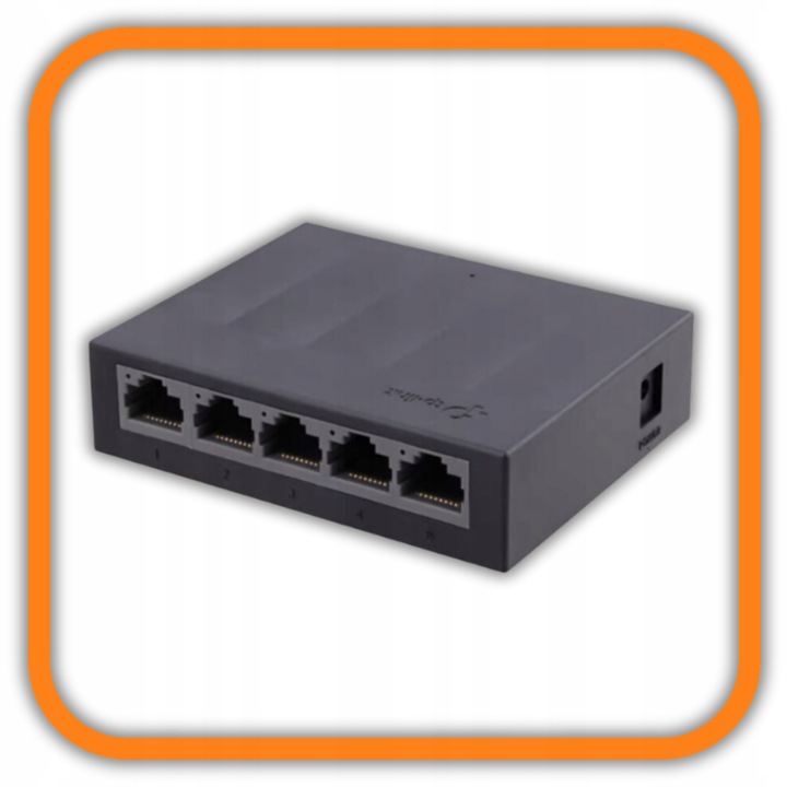 ENERGOOSZCZĘDNY SWITCH Tp-Link LS1005G 5x1GBit 1GB SWITCH SIECIOWY KOMPAKT