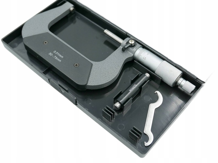 MIKROMETR ŚRUBA MIKROMETRYCZNA MIKROMIERZ ANALOGOWY ZEWNĘTRZNY 50-75 MM