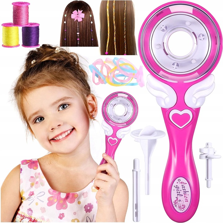 ZAPLATARKA do włosów zaplatacz Studio Fryzjerskie maszynka do WARKOCZYKÓW