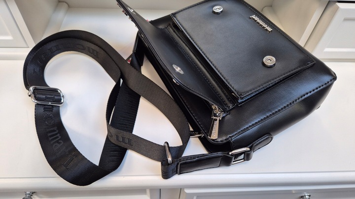 TOREBKA NA RAMIĘ LISTONOSZKA MONNARI PASEK LOGO