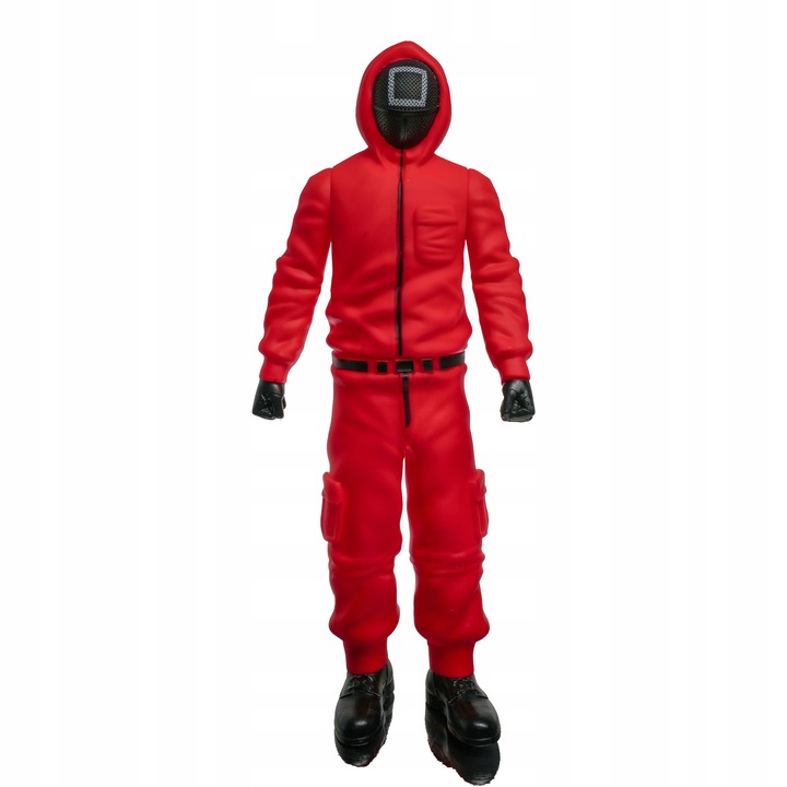 FIGURKA SQUID GAME ZABAWKA STRAŻNIK KWADRAT OKRĄG TRÓJKĄT KTÓRA SIĘ PORUSZA