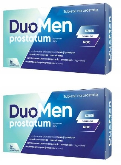 2x ZDROVIT DuoMen Prostatum wspiera funkcje prostaty 56 tabletek