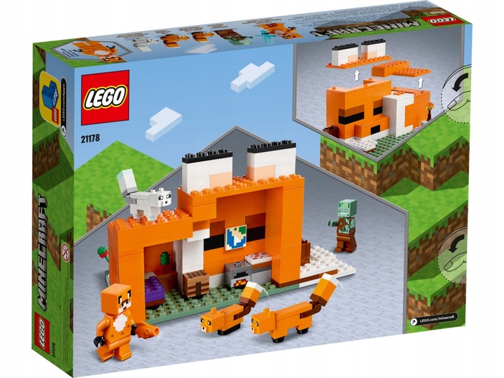 LEGO MINECRAFT 8+ SIEDLISKO LISÓW 21178
