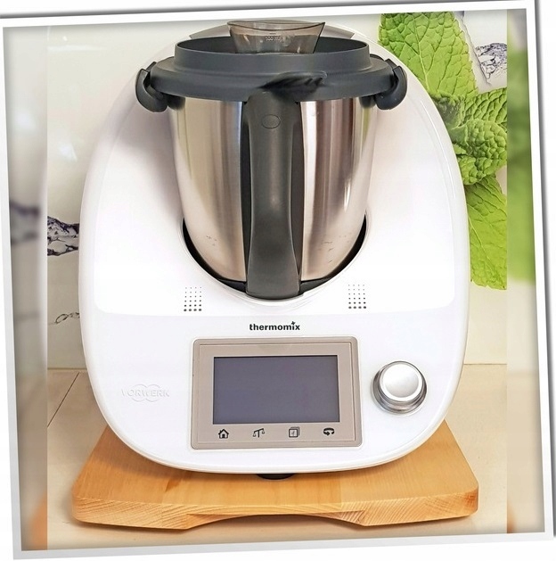 PODSTAWKA DESKA POD THERMOMIX TERMOMIKS TM6 TM5 SOLIDNE DREWNO
