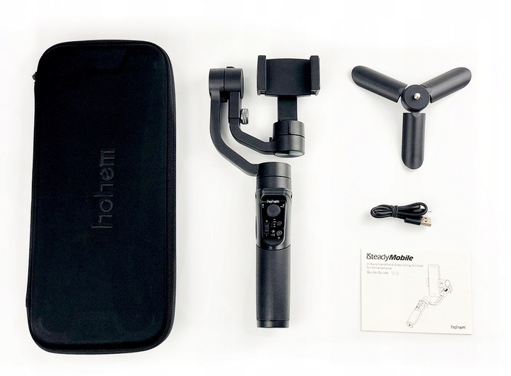 GIMBAL Hohem iSteady Mobile+ STABILIZATOR 3-osiowy do Telefonu Smartfona