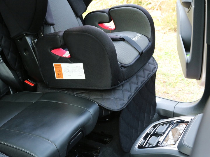 MOCNA MATA OCHRONNA POD FOTELIK SAMOCHODOWY OCHRANIACZ OSŁONA PODKŁADKA