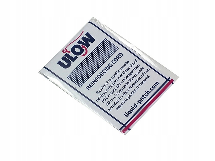 ULOW PŁYNNA ŁATKA KLEJ DO PONTONU MATERACA PARASOLA WODERÓW + siatka