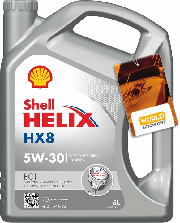 Shell Helix HX8 ECT 5W-30 5L / 550048100 Produkcji 10/2024