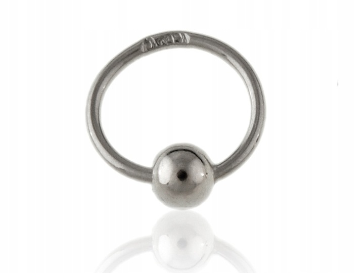 Kolczyk ze srebra na chrząstke ucha kn135