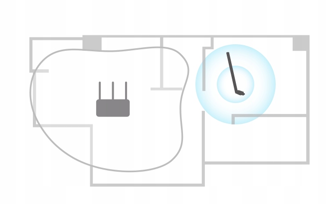 Karta sieciowa zewnętrzna TP-Link Archer T3U Plus