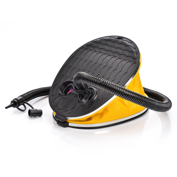 POMPKA NOŻNA 5L DO MATERACA Z WĘŻYKIEM 110 cm DO PONTONÓW METEOR 10113