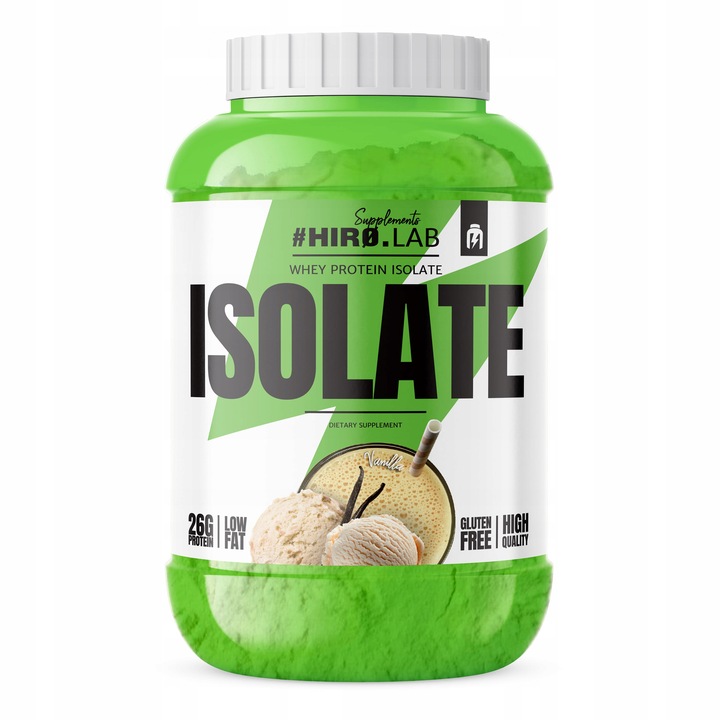 HIRO.LAB WHEY PROTEIN ISOLATE VANILLA 1800g