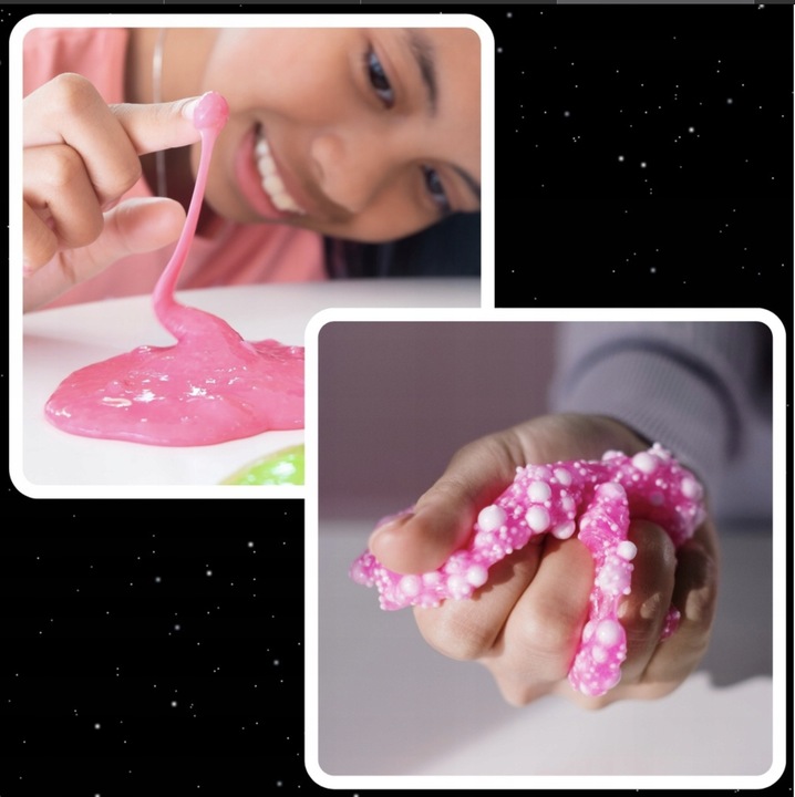 ZESTAW SLIME DO ROBIENIA GLUTÓW WIELKI KREATYWNY 120w1 BOX FABRYKA PREZENT