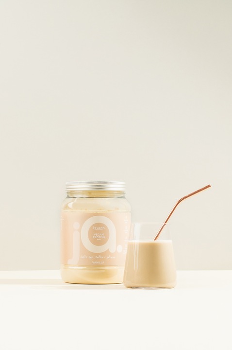 Odżywka białkowa białko wegańskie Foods by Ann proszek 500 g smak waniliowy