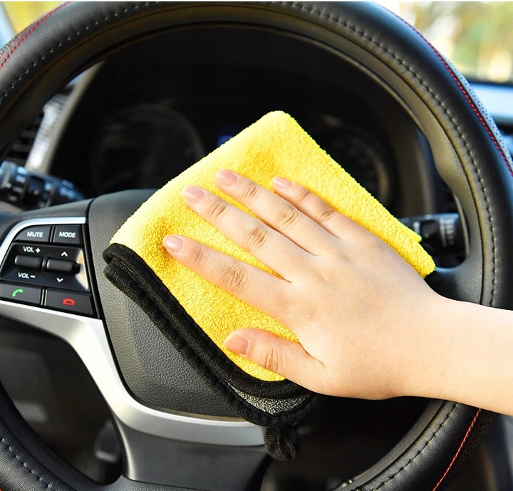 PUSZYSTY RĘCZNIK DO OSUSZANIA AUTA MIKROFIBRA XL