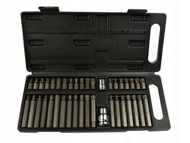 ZESTAW BITÓW KLUCZY IMBUS SPLINE TORX 40 el BITY P