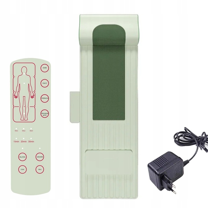 Materac masujący mata masująca Shiatsu grzanie pas podczerwień Gateway