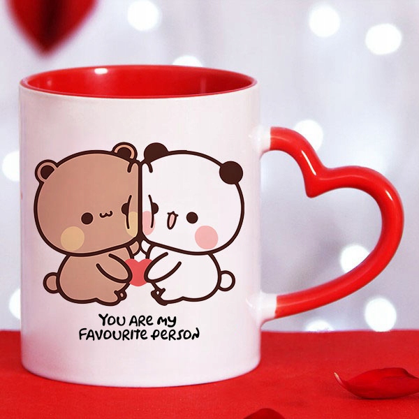 KUBEK PREZENT MISIE BUBU I DUDU CUTE BEAR LOVE MIŚ