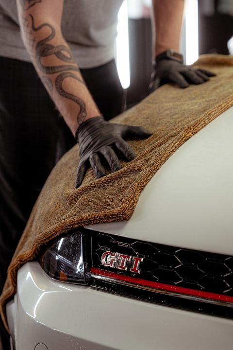 WORK STUFF KING Drying Towel 1100g 90x73cm gruby ręcznik do osuszania auta