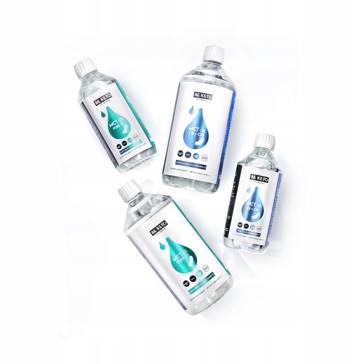 BeKeto Olej MCT C8+C10 500ml Kwas Kaprylowy BE KETO
