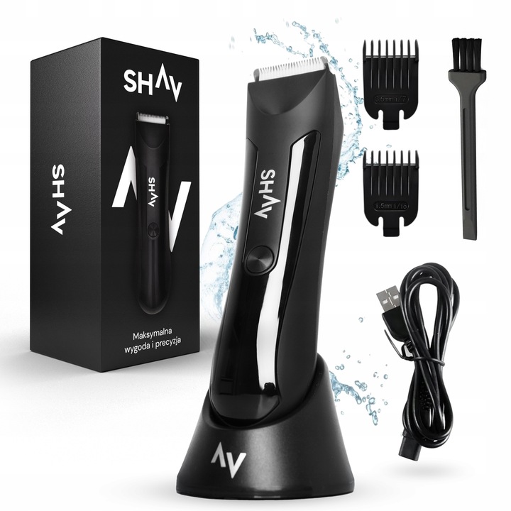 SHAV Maszynka do Strzyżenia Golenia Włosów Zarostu | PREZENT dla Mężczyzn