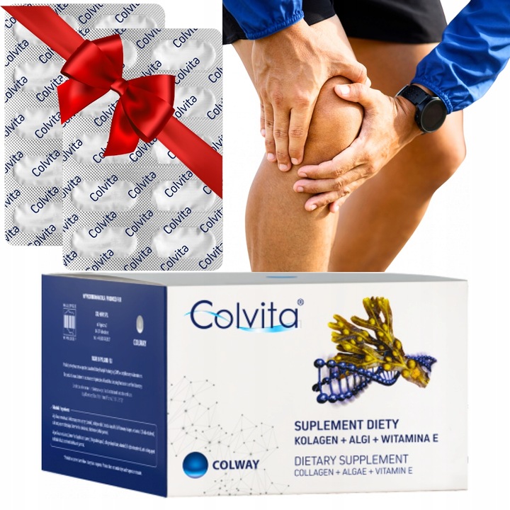Kolagen Na Stawy Kapsułki COLVITA 120 +40 kaps. GRATIS Colway