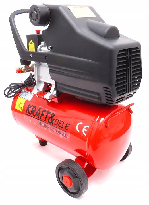 KOMPRESOR OLEJOWY SPRĘŻARKA 24L 230V 8BAR 205L/MIN