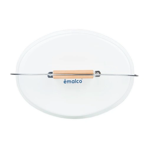 Grill emaliowany czerwony nakrap. Emalco |Barbeque