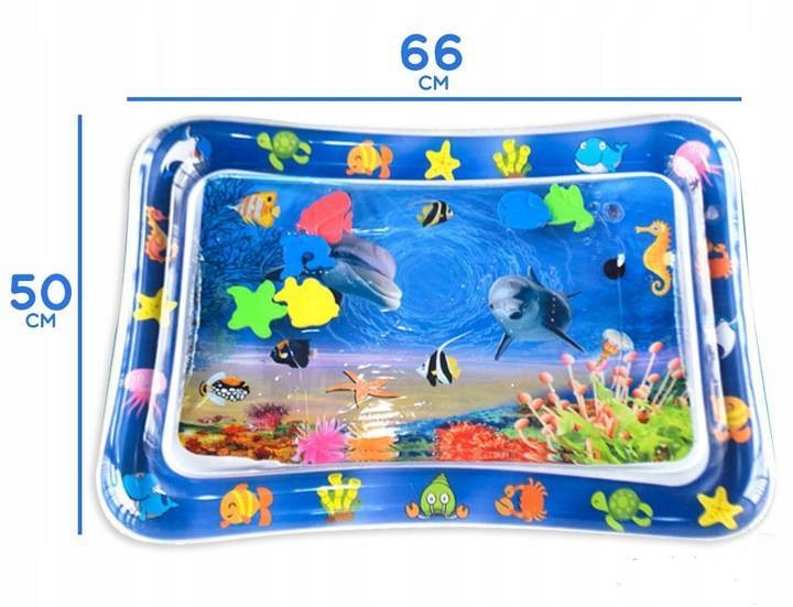 DMUCHANA MATA WODNA SENSORYCZNA DLA NIEMOWLĄT XXL