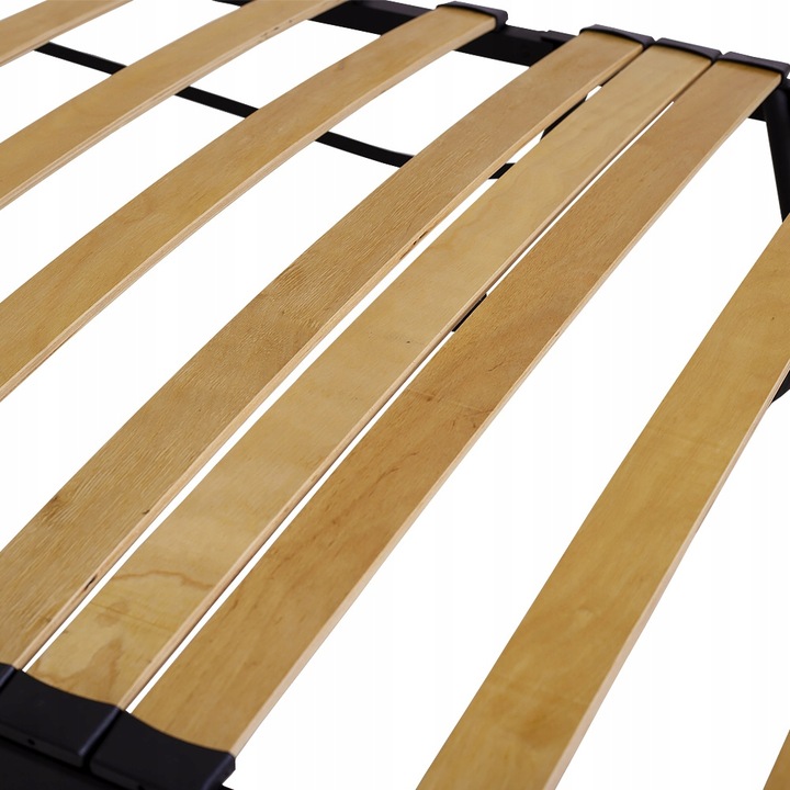 Łóżko polowe turystyczne składane 200 cm x 80 cm biały