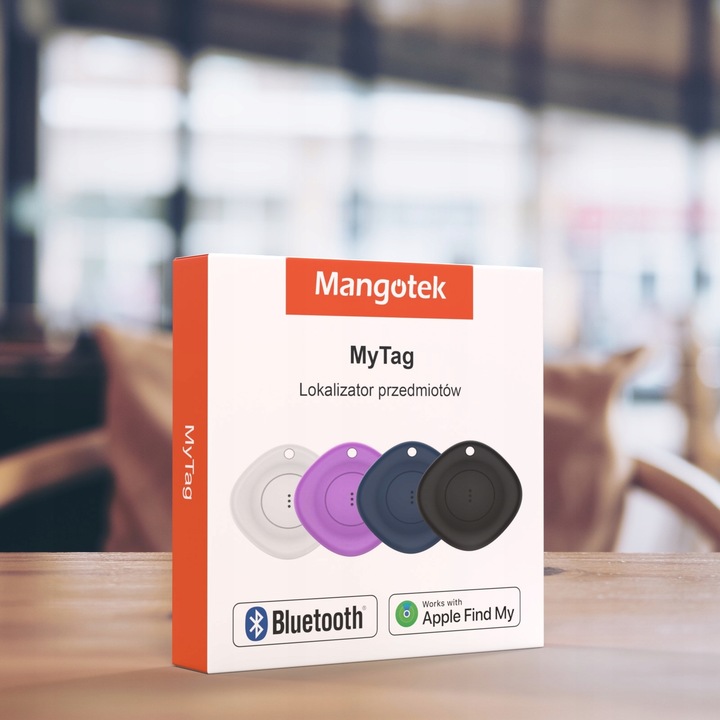 MyTag AirTag Lokalizator Przedmiotów Apple Find My Bluetooth Granatowy