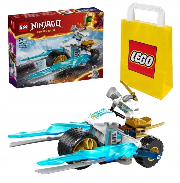 LEGO NINJAGO 7+ LODOWY MOTOCYKL ZANE’A 71816