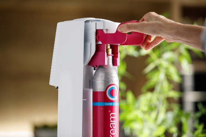 Saturator SodaStream do Wody Gazowanej Terra Biały Butelka Nabój CO2