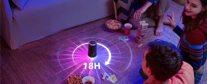 Głośnik Bluetooth Przenośny Bezprzewodowy Soundcore Glow Czarny