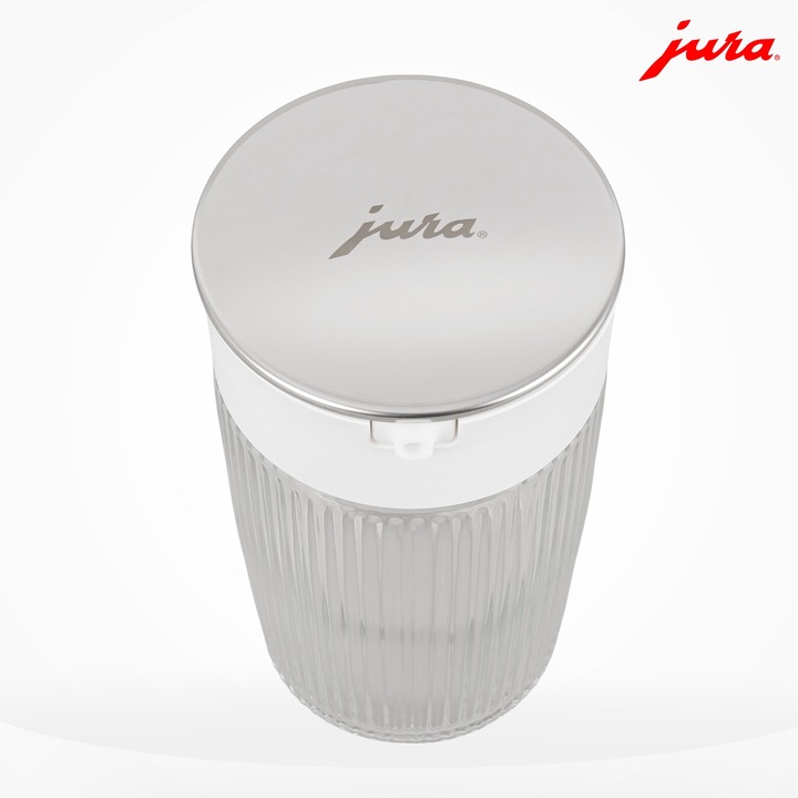 KARAFKA NA MLEKO SZKLANA POJEMNIK ZBIORNIK DO MLEKA JURA 0,5L