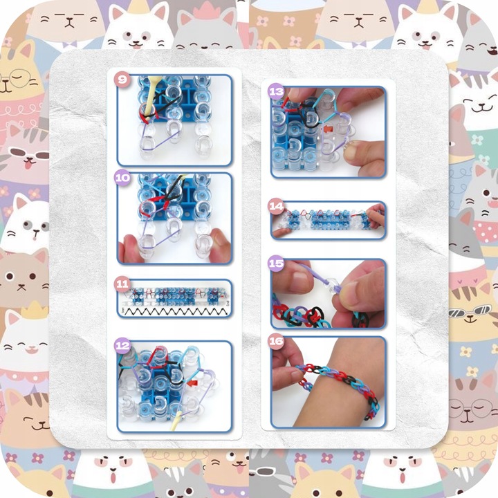 GUMKI DO ROBIENIA BRANSOLETEK DUŻY ZESTAW 6600+ ELEMENTÓW XXL PREZENT