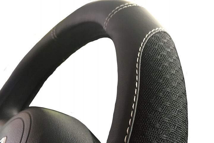 VW Passat B5 B6 B7 Golf 4 5 6 7 Tiguan Touran skóra materiał na kierownice