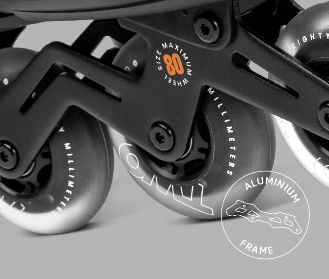 Rolki męskie MOVINO CRUZER TWO rozmiar L (38-41)