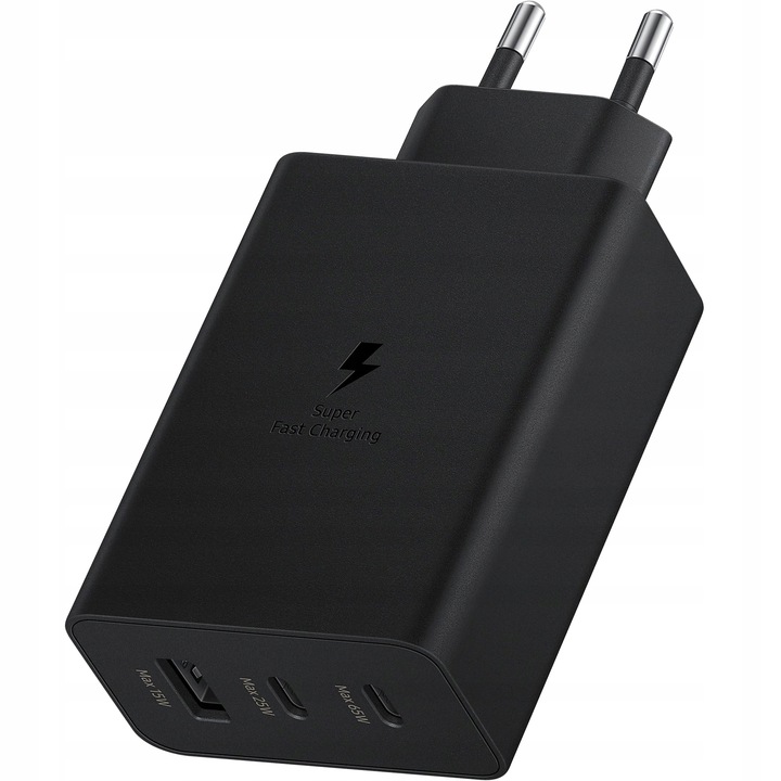 SZYBKA ŁADOWARKA SIECIOWA EPT650 TRIO 65W USB-C DO SAMSUNG GALAXY S22 23 24