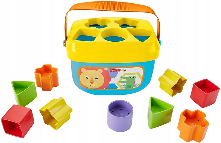SORTER KLOCKÓW KSZTAŁTÓW FISHER PRICE PIERWSZE KLOCKI MALUCHA
