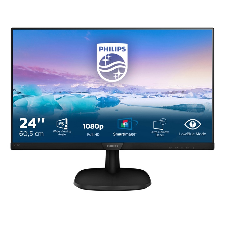 Monitor 24'' Philips 243V7QDSB/00 IPS LED Full HD