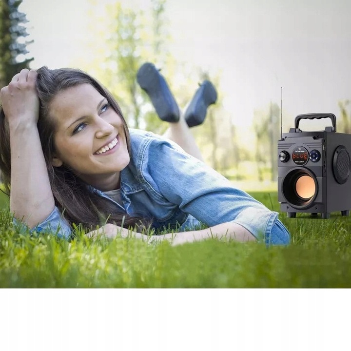 PRZENOŚNY GŁOŚNIK BLUETOOTH Feegar 4000mah RADIO