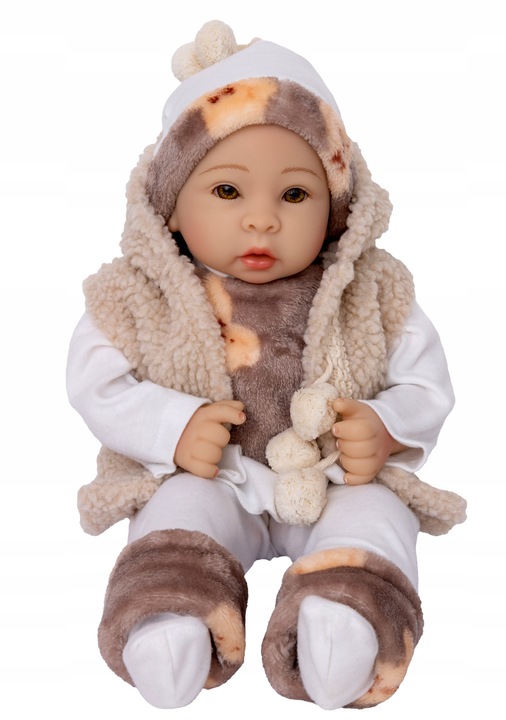 Lalka Bobas JAK ŻYWA INTERAKTYWNA REALISTYCZNA mówi i śpiewa ZESTAW XXL