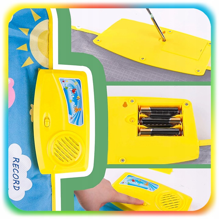 MATA DO TAŃCZENIA MUZYCZNA Pianino Interaktywna Gra dla Całej Rodziny