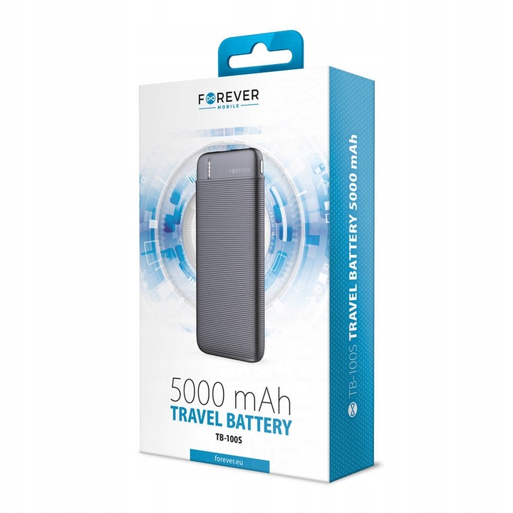 Forever PowerBank 5000 mAh czarny