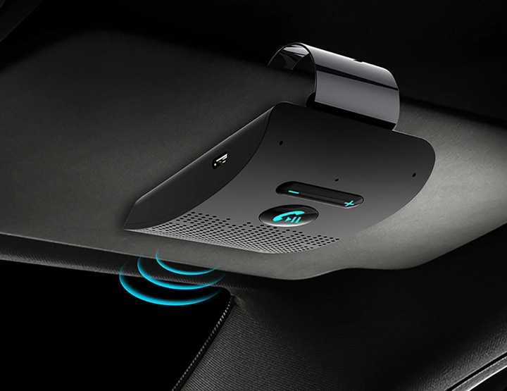 BEZPRZEWODOWY ZESTAW GŁOŚNOMÓWIĄCY DO SAMOCHODU BT