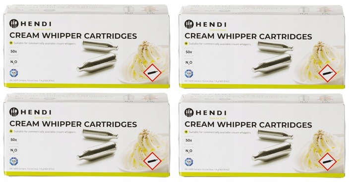 Naboje do syfonu do bitej śmietany Hendi 0 l 50